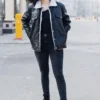 Women’s RAF B3 Aviator Shearling Sheepskin Trucker Jacket - Image 8