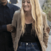 The Equalizer S03 Dakota Fanning Brown Jacket - Image 3