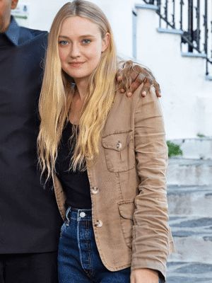 Alternative view of The Equalizer S03 Dakota Fanning Brown Jacket