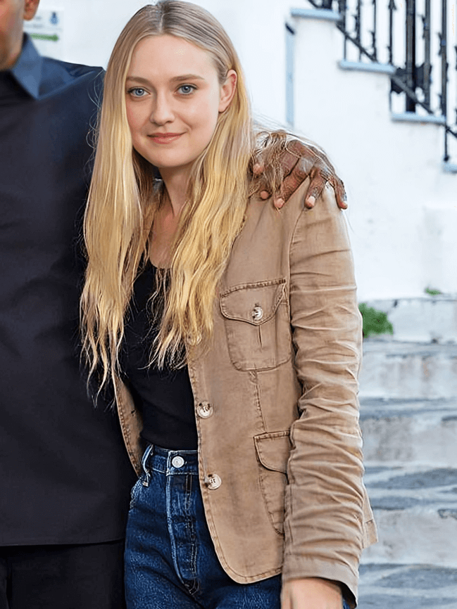 The Equalizer S03 Dakota Fanning Brown Jacket - Image 2