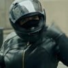 The Equalizer 2021 Robyn McCall Leather Biker Jacket - Image 3
