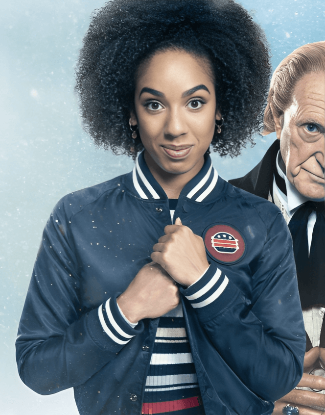 Doctor Who Twice Upon A Time Bill Varsity Jacket - Image 2
