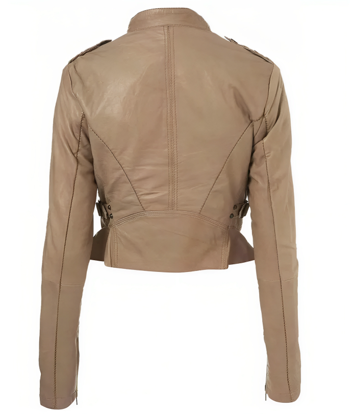 Doctor Who Karen Gillan Leather Jacket - Image 3