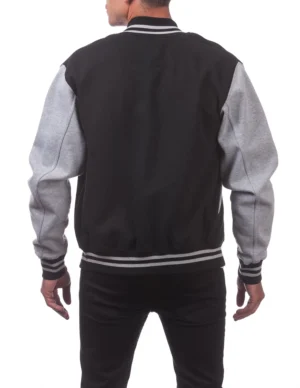 Alternative view of Men's Varsity Club Letterman Baseball Jacket
