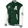 Men's College Letterman Baseball Bomber Jacket - Image 3
