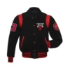 Chicago Bulls Letterman Sailor Style Collar Varsity Jacket