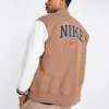 Nike Retro Collegiate Letterman Couple Varsity Jacket - Image 4
