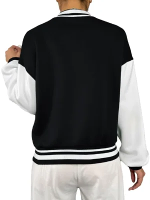 Alternative view of Women's Casual Letterman Baseball Varsity Jackets