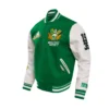 Pro Standard Classic Norfolk State University Kelly Green Varsity Jacket