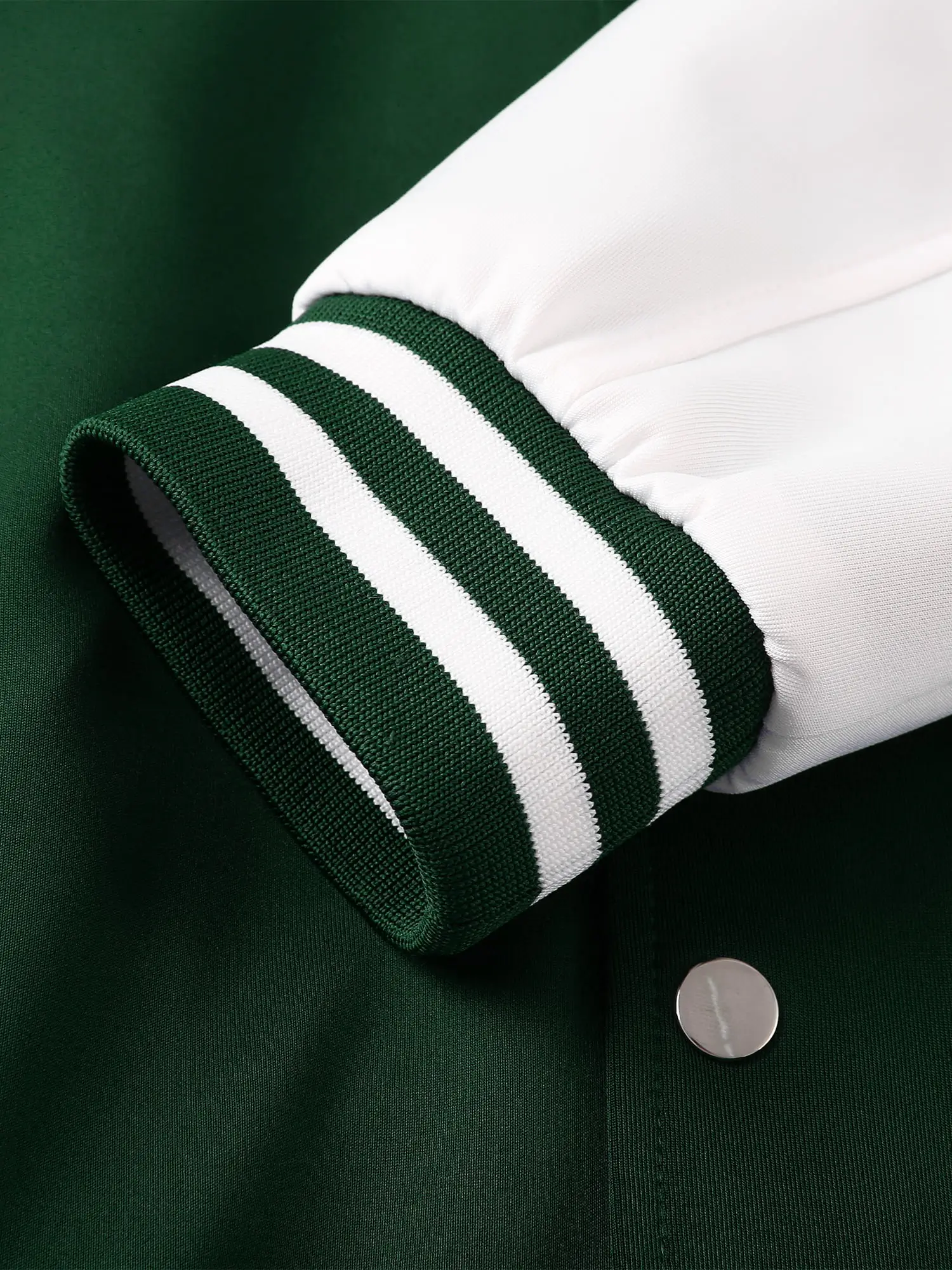 Men's College Letterman Baseball Bomber Jacket - Image 5