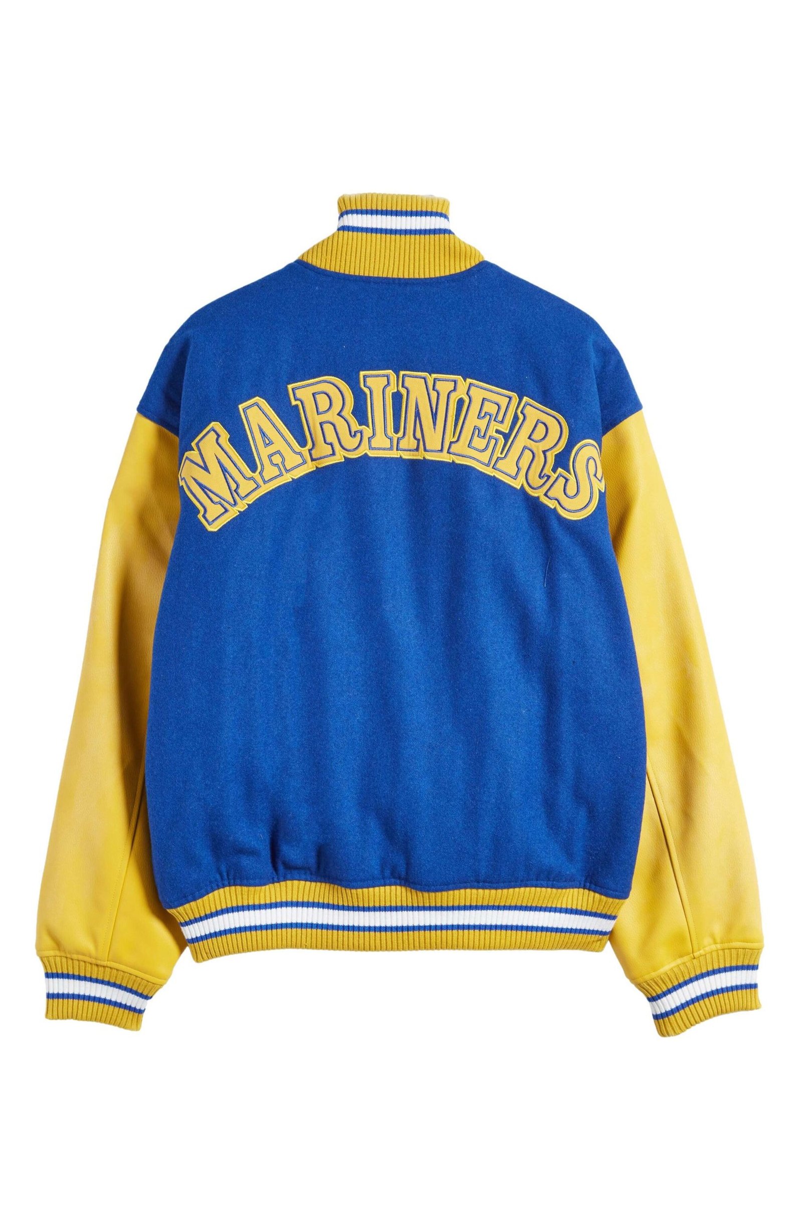 X '47 Seattle Mariners Varsity Letterman Jacket - Image 3