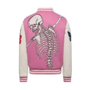 Alternative view of The Premium Letterman Varsity Pink Jacket