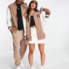 Nike Retro Collegiate Letterman Couple Varsity Jacket - Image 2