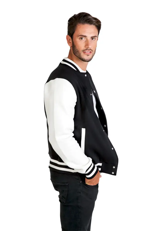 Couple Varsity Letterman Embroidered Alpha Phi Omega Jacket - Image 5
