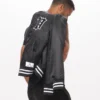 USA Sports Letterman Embroidery Varsity Jacket - Image 2
