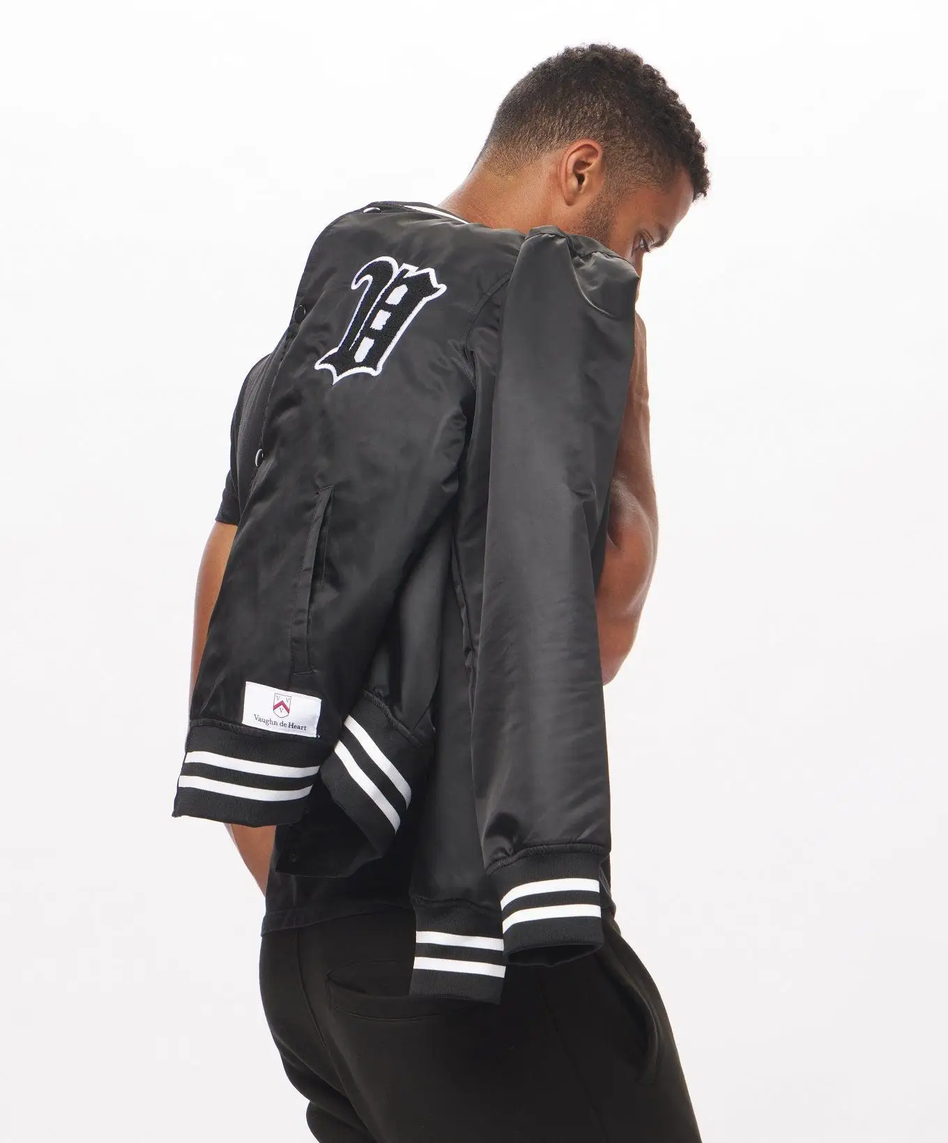USA Sports Letterman Embroidery Varsity Jacket - Image 2