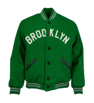 Brooklyn Dodgers Letterman 1937 Authentic Green Varsity Jacket