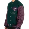 Collage Varsity Letterman Jacket Wool & Leather - Image 3
