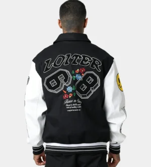 Alternative view of Loiter Men's Varsity Letterman Jacket