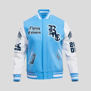 Men's Carolina Retro Classic Blue Varsity Jacket