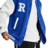 Men’s Varsity Letterman Baseball Cotton Jacket - Image 4