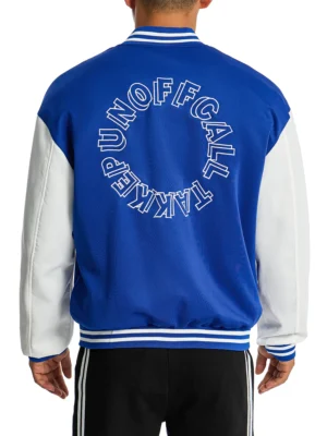 Alternative view of Men’s Varsity Letterman Baseball Cotton Jacket