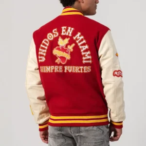 Alternative view of Miami Heritage Letterman Varsity Jacket