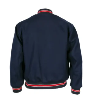 Alternative view of New York Yankees Letterman 1947 Authentic Navy Varsity Jacket