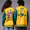 Yellow & Green Letterman Couples Coord Varsity Jacket - Image 6