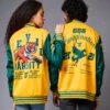 Yellow & Green Letterman Couples Coord Varsity Jacket - Image 7