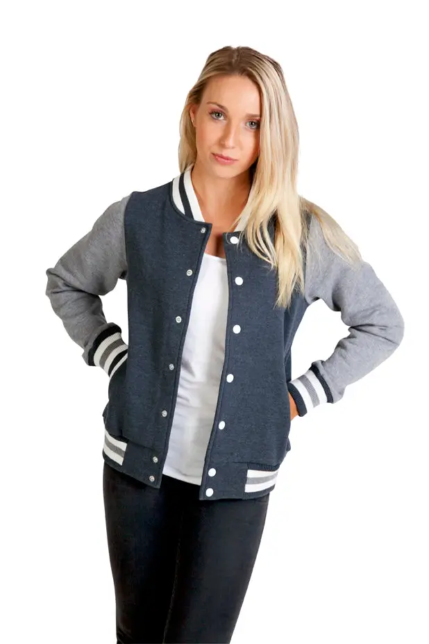 Couple Varsity Letterman Embroidered Alpha Phi Omega Jacket - Image 2