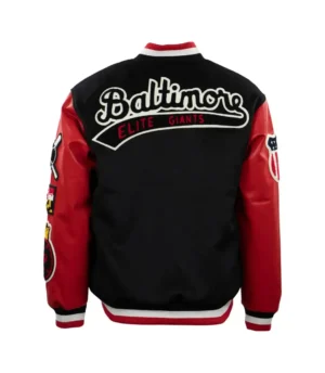 Alternative view of Baltimore Elite Giants Letterman Vintage Varsity Jacket