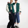 Dickies Oak Grove Letterman Couple Varsity Jacket - Image 4