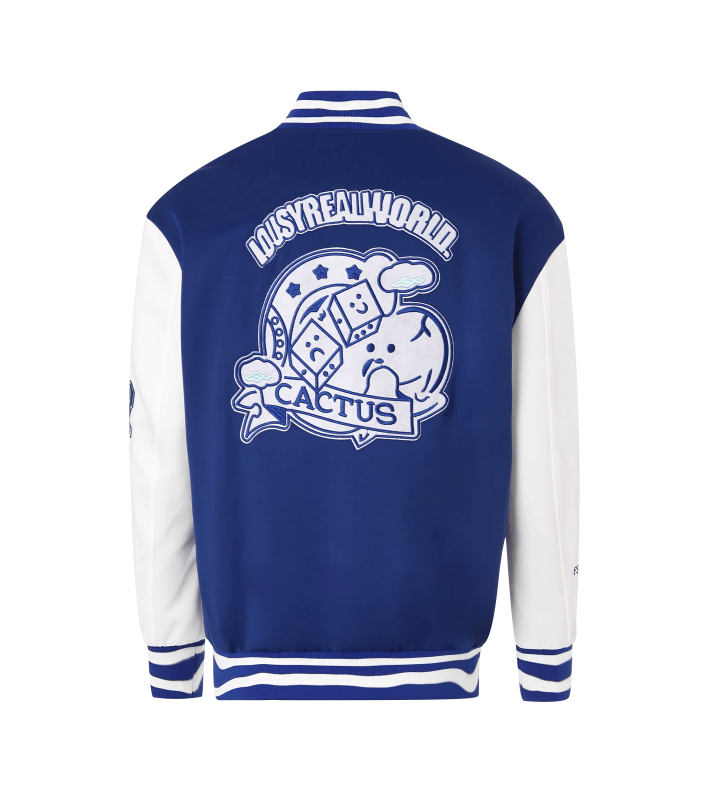Men's College Baseball Bomber Letterman Varsity Jacket - Image 2