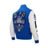 Pro Standard Letterman Hampton University Royal Varsity Jacket - Image 2