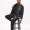 USA Sports Letterman Embroidery Varsity Jacket - Image 4