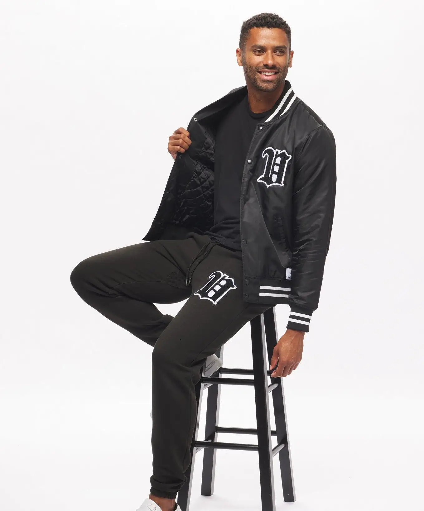 USA Sports Letterman Embroidery Varsity Jacket - Image 4