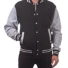 Men's Varsity Club Letterman Baseball Jacket - Image 3