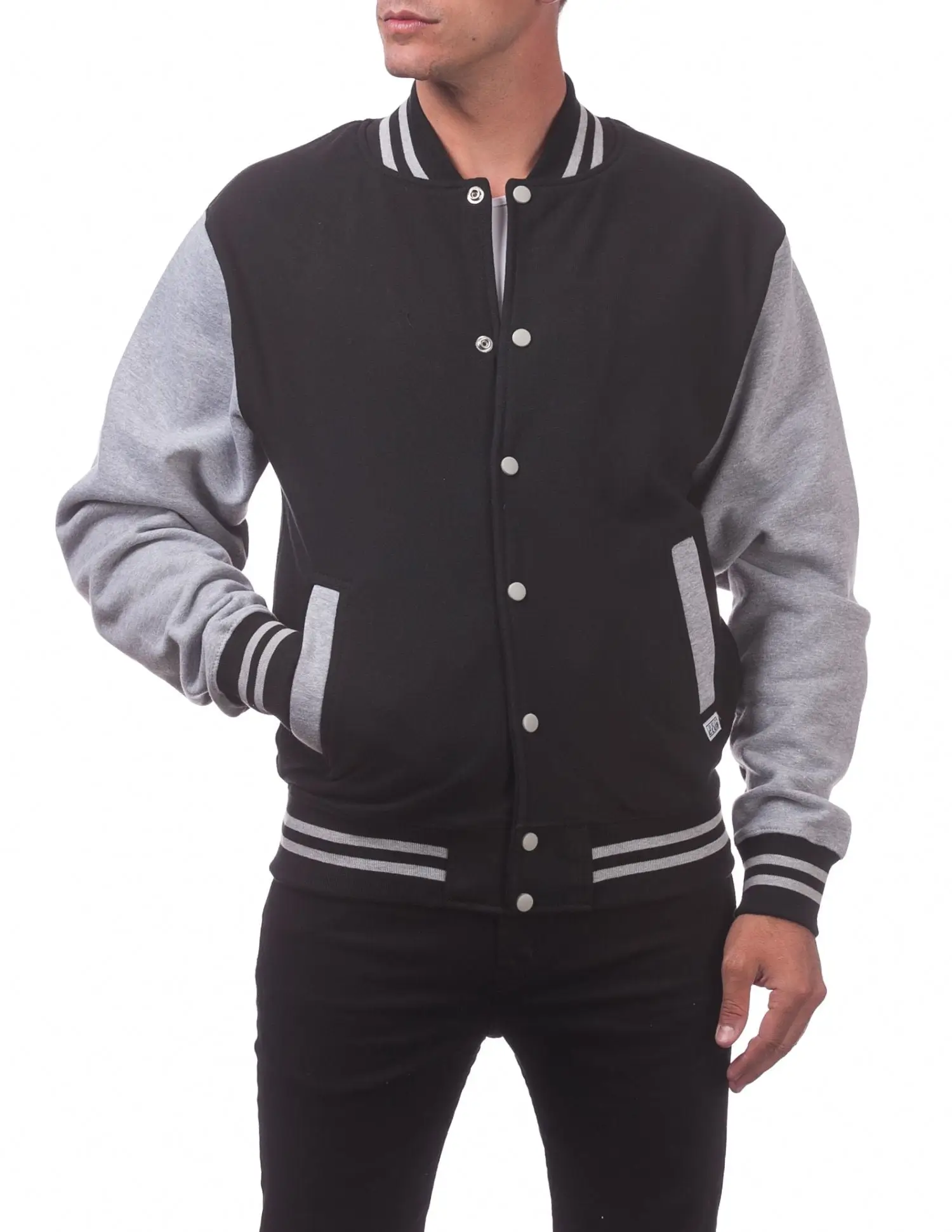 Men's Varsity Club Letterman Baseball Jacket - Image 3