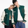 Dickies Oak Grove Letterman Couple Varsity Jacket