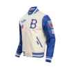 Brooklyn Dodgers Retro Classic Men´s Rib Wool Varsity Jacket - Image 3