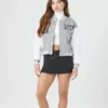 Women's Brooklyn Varsity Letterman Jacket - Image 4