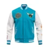 Charlotte Hornets City Edition Wool & Leather Varsity Jacket