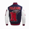 New Orleans Pelicans Mashup Wool & Leather Varsity Jacket - Image 2