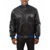 Orlando Magic  Full Leather Black Jacket