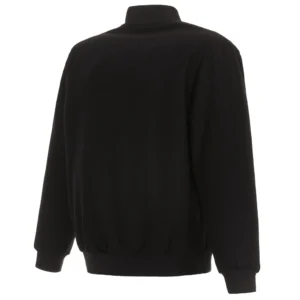 Alternative view of Orlando Magic Reversible Logo Full-Snap Black Full Wool One Color Varsity Jacket