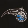 Orlando Magic Reversible Logo Full-Snap Black Full Wool One Color Varsity Jacket - Image 3