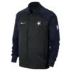 Orlando Magic Bomber Thermaflex Full-Zip Navy/Black Varsity Jacket