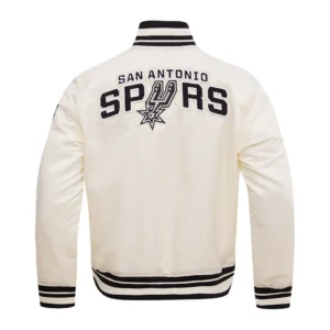 Alternative view of San Antonio Spurs Retro Classic Satin Varsity Jacket
