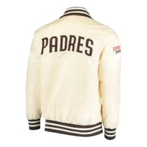 Alternative view of San Diego Padres The Captain II Varsity Jacket